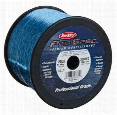 Berkley Prospec Premiumm Monofialmen Tfishing Line - Ocean Blue - 60 Lb.