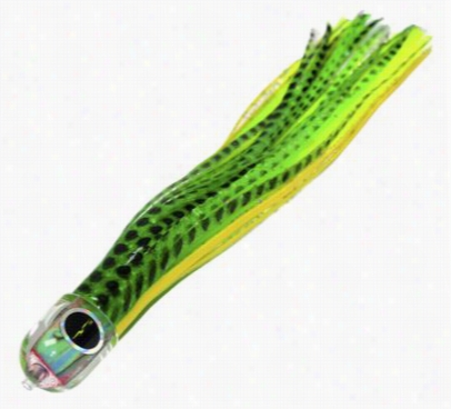 Blak Bart Ika Micro Bait - Green Dot/green Chartreuse