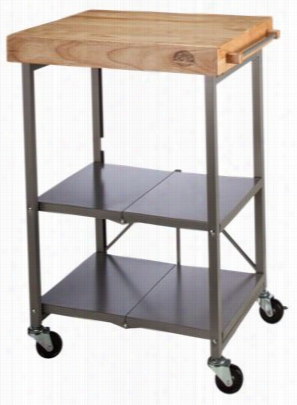 Bradley Smoker Kitchen Cart