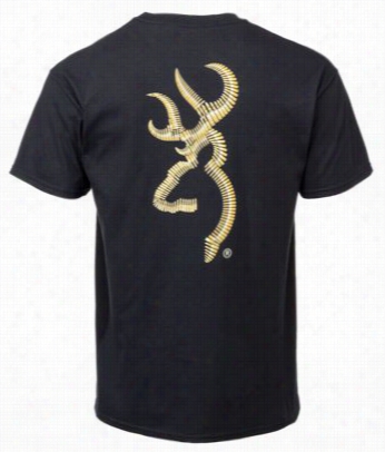 Browning Bullet T-shirt Conducive To Men - Black  - S