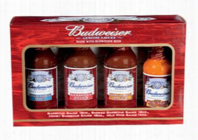 Budweiser Bbq Sauce Gift Pack