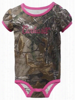 Carhartt Camo Bodysuit For Baby Girls  - 6 Moonths