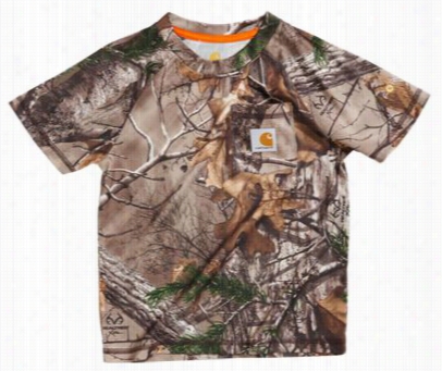 Carhartt Forc E Camo Pocket T_shirtt For Toddler Boys - Realtree Xtra - 2t