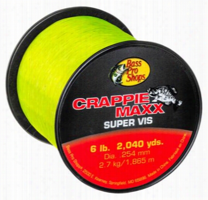 Crappie Maxx Super Vis Fishing Line - 4