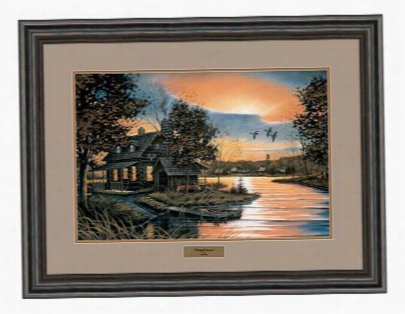 Gene Stocks Framed Artwork - Tranquil Sunset