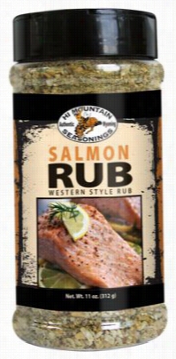 Hi Mountain Salmno Rub Blend Western Style Seasooning