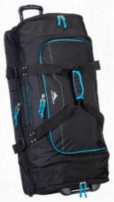 High Sierra Ltimate  Avenue 2.0 36' Drop Bottom Wheeled Duffel - Black/blueprint