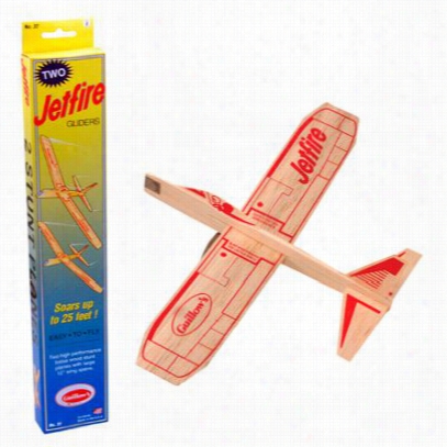 Jetfire Balsa Wod Glider Planes