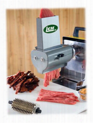 Lem Products Two-in-one Jerky Slicer And Tenderizer  Gridner Attachment