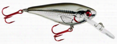 Lindy Wally Shae Crankbait - Silve R Black