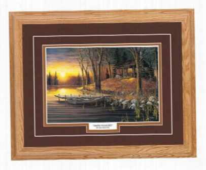 North Promotions Framed Art - Simple Leasures By Jim Hanse