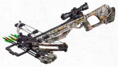 P Arker Centerfire Corssbow Outfitter Package With 3x Multi Reticle Scope - 165 Lbs. Draw Wwegihtt