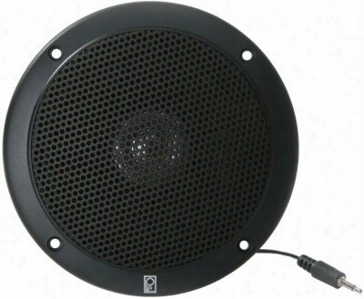 Pol-yplanar Ma1000 Round Vhf  Flush-mount Extension Speaker - Black