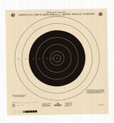 Redhead Officia L Nra Small Bore Rifle Targets - 25 Yard