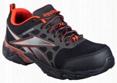 Reebok Beamer Dual Resistor Safety Oee Work Shoes For Men - Black - 6 W