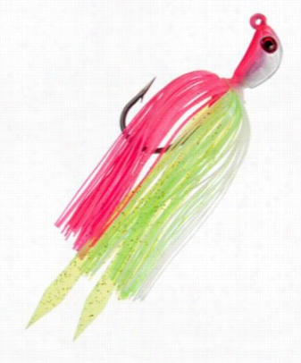 Salt Life Salty Bottom Jig - Chartreuse/pnk