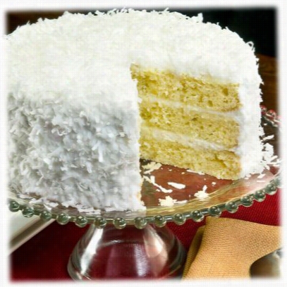 Savannah's Candy Kitvhen Coconut Layer 8' Cake