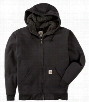 Carhartt Brushed Fleece Hooded Sweatshirt for Men - Black - M