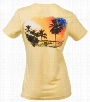 Guy Harvey Sundowner T-Shirt for Ladies - Banana - XS