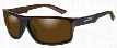 Wiley X WX Peak Active Lifestyle Series Polarized Sunglasses - Gloss Layered Tortoise/Amber