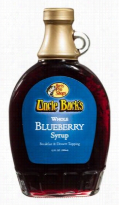 Uncle Buck's Whole Blueberry Syrup