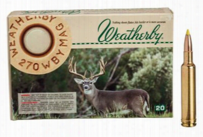 Weatherby Noslee Ballistic Tip Ammo- .300 Weatherby Magnum - 165 Grain