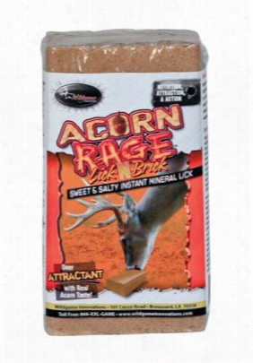 Wildgame Nnovaations Acorn Rage Lick-n-bri Ck Mineral Block Deer Attractant