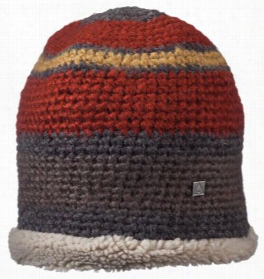 Ascend Sherpa-lined Beanie For Men - Rust