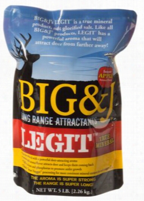 Big &  J Legit Deer Attractant - 5 Lbs.