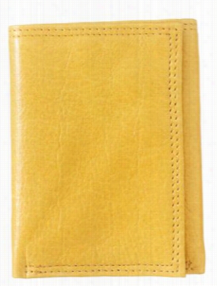 Bison Leather Collection Tri-fold Wallet