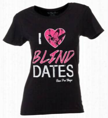 Blind Dates T-shirt For Ladies - Black - S