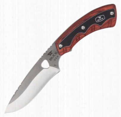 Buck Open Season S30v Skinnerr Knife - Rosewood - 4.5'