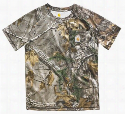 Carhartt Force Camo Pocket T-shirt For Boys - Realtree Xtra - 4