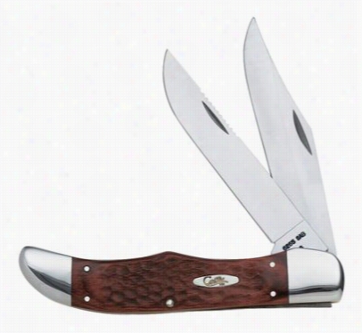 Case Brown Synthetic Knife - Foolding Hunter