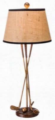 Ceramic Golf Table Lamp