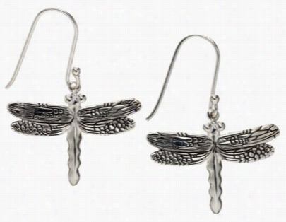 Dragonfly Dangle Earrings - 1.5'