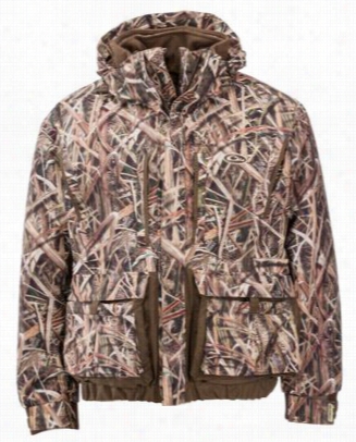 Drake Waterf Owl Systems Lst Eqwader 3-in-1 Plus 2 Wader Coat 2.0 Fo Men - Mossy Oak Shadow Grass Blades - S