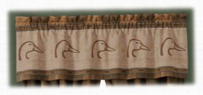 Ducks Ublimited Plaid Collection Valance