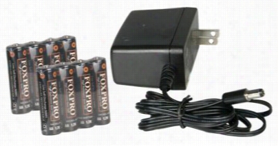 Foxpro Rechagreable Nimh Battery Pack And Charger Kit - 8 Cell