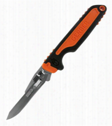 Grber Vital Razor Fixed Blade Knife - B Need/oange