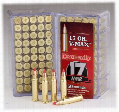 Hornady .17 Hmr V-max Bullets - Rimfire Magnum