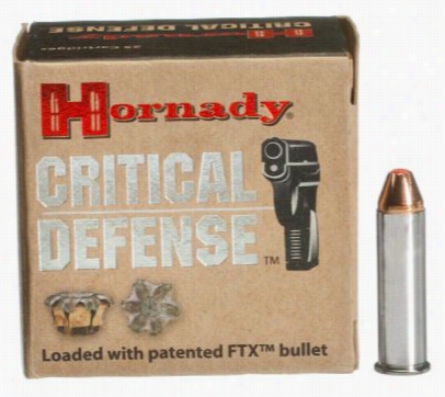 Hornady Critical Defense Handgun Ammo - 9mm - 115 Grain - 25 Rounds