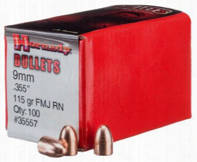 Hornady Fmj Pistl Bullets - 9mm -115 Grain