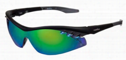 Ironman Riathlon Triumph Rv Lf50 Sunglasses - Black/green Irror
