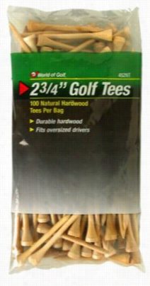 Jef World Of Golf 2-3/4' Golf Tees -  White - 100 Pac