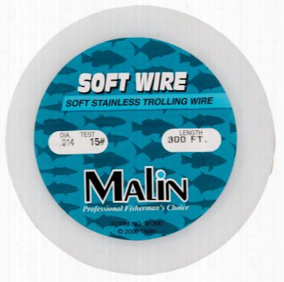 Malin Pfc Trolling Wire - Stainless Steell - .020