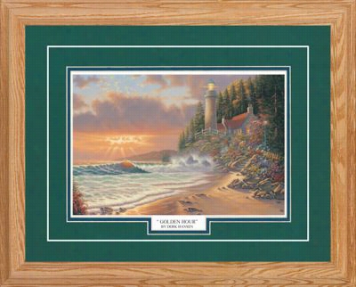 Northern Promotions Framed Art - Golden Hour By Derk Hansrn