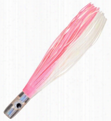 Offshore Angler Lil Pusher Trolling Lure - 6-1/2'' - Clear Head=pink/white