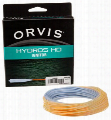 Ovris Hd Igitor Fly Line - Blue/orange - 8 Line Weight