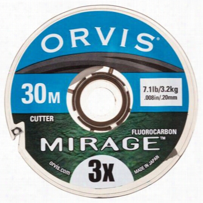 Orvis Mirage Fluorocarbon Trout Tppet - 30 Meters - 1x